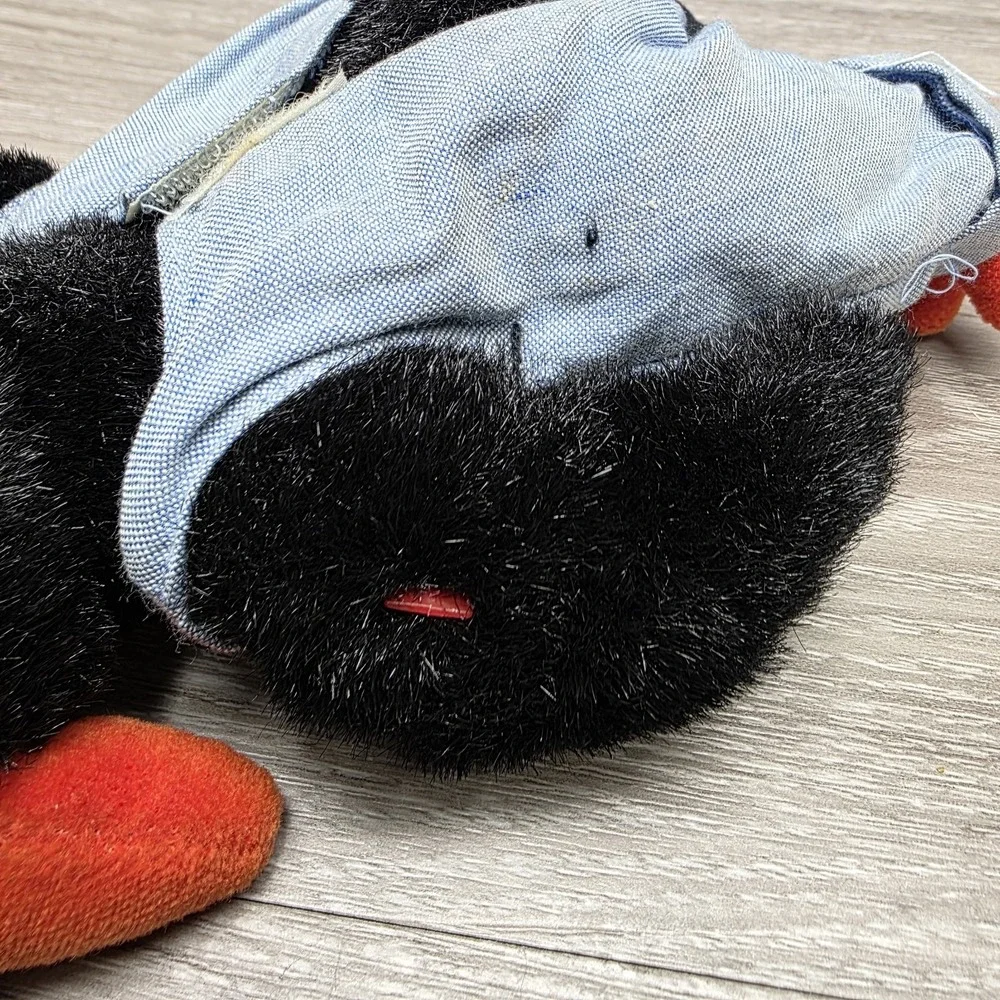Ty Attic Treasures Cawley the Crow‎ Bird Plush Beanie Baby 1993  Retired 9